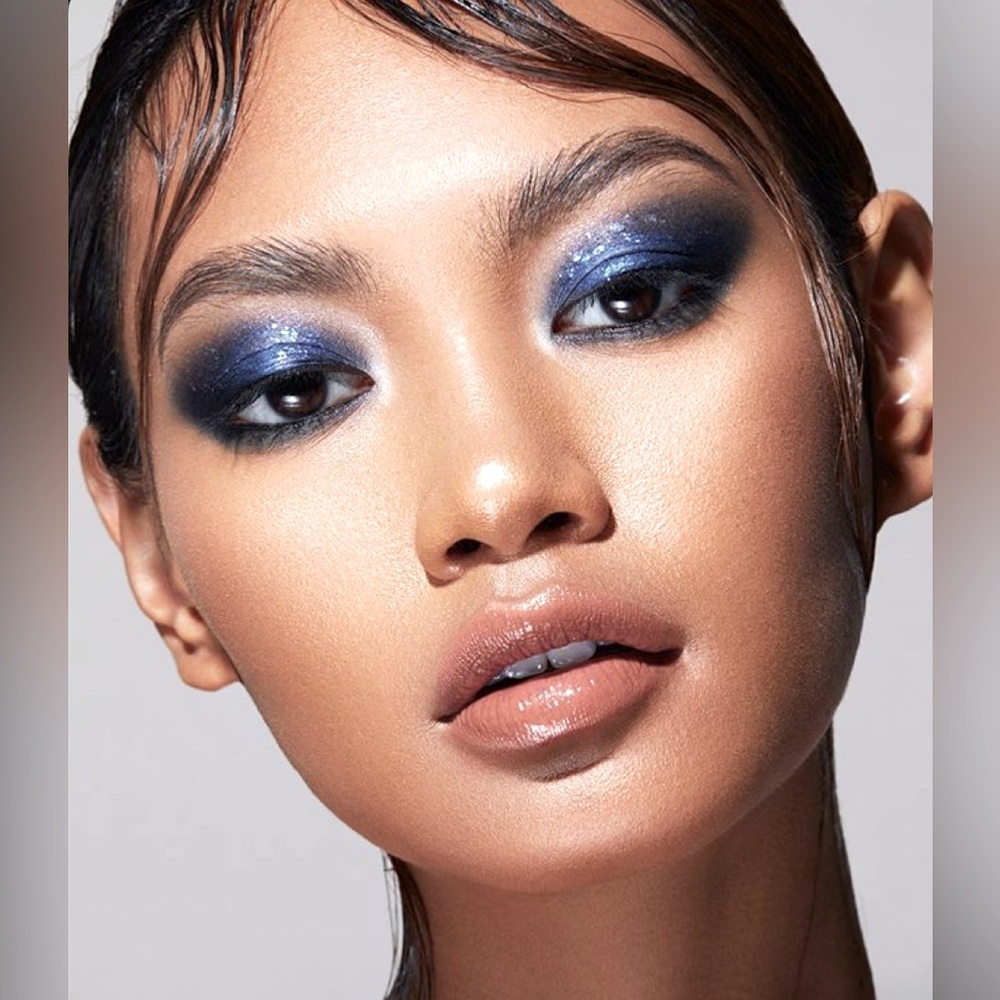 Rockins Hot mess glitter gel eye pen in Midnight Blue NWOB
